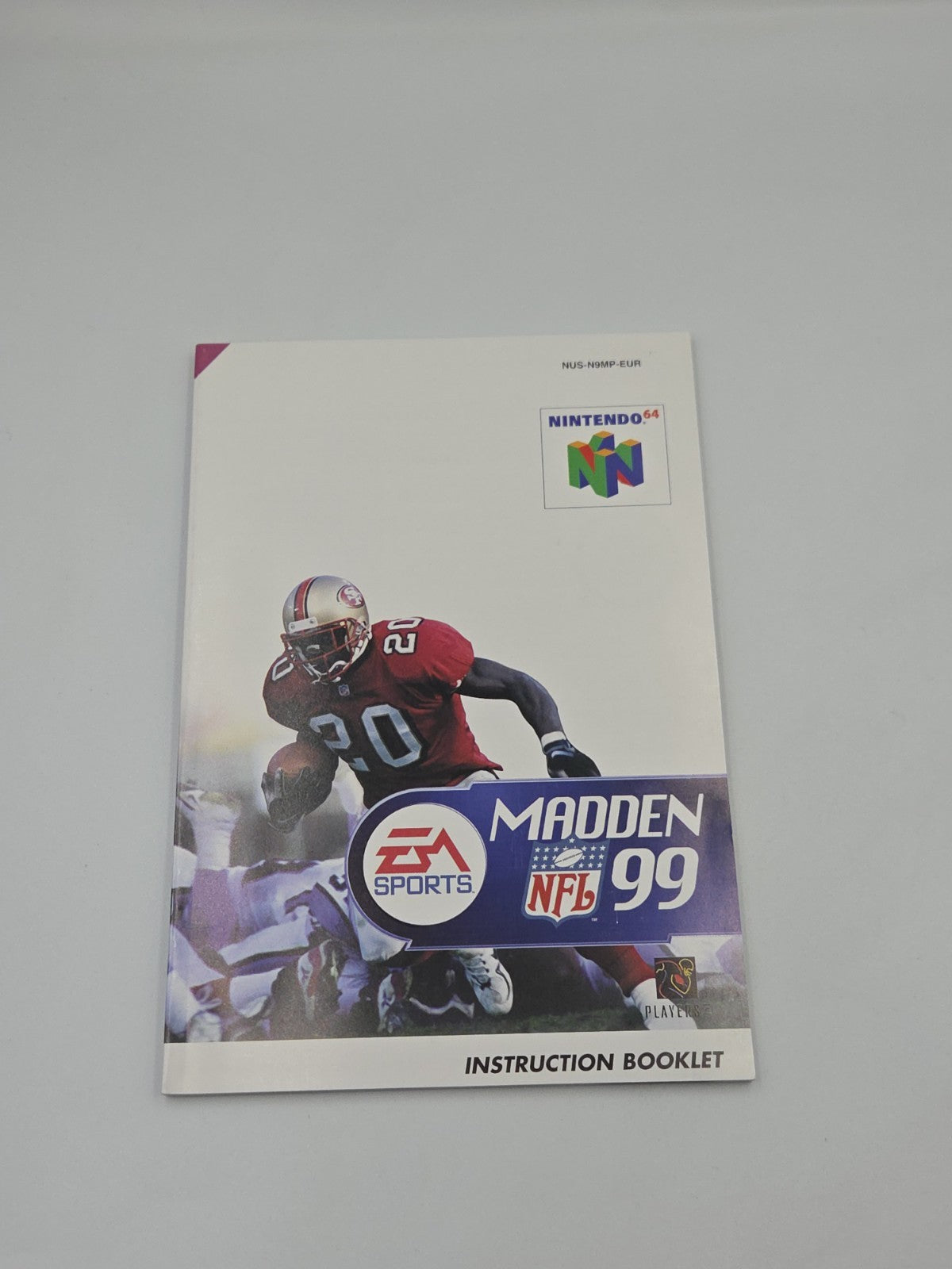 N64 Nintendo 64 Spiel Madden NFL 99 mit OVP und Anleitung EUR
