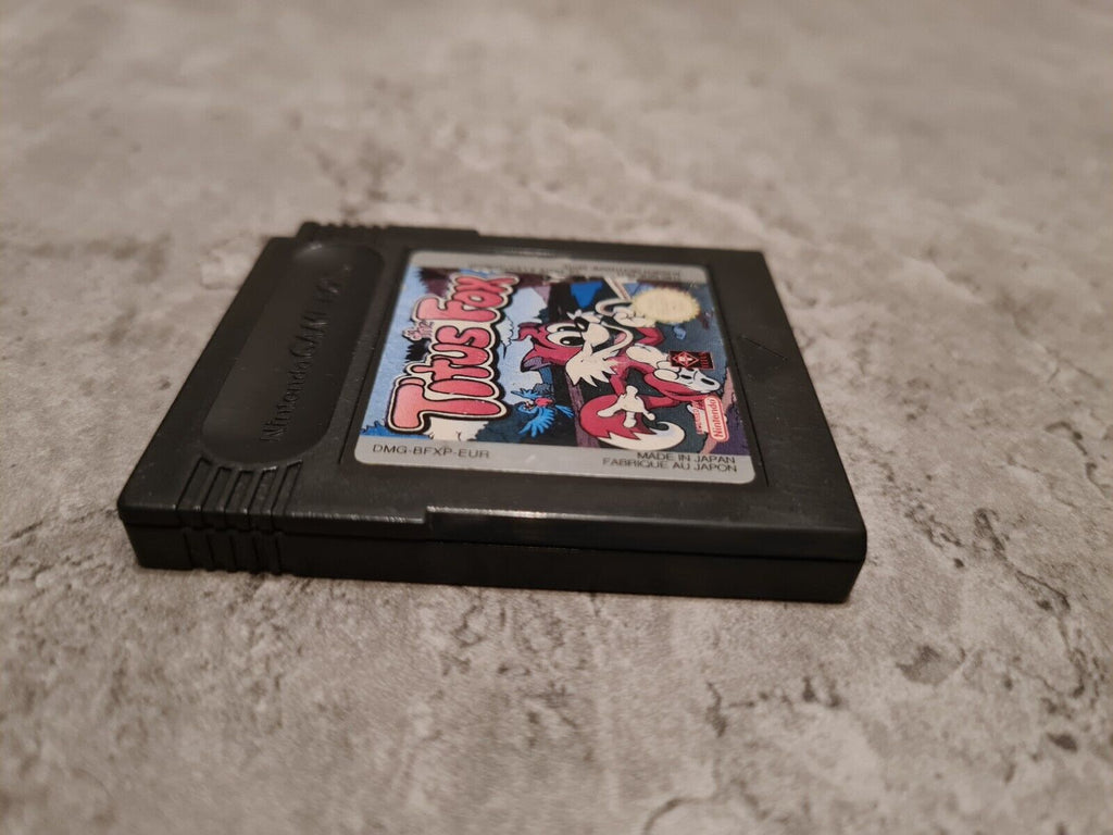 Nintendo Game Boy Color Titus The Fox EUR Modul - T-Retro-Games 