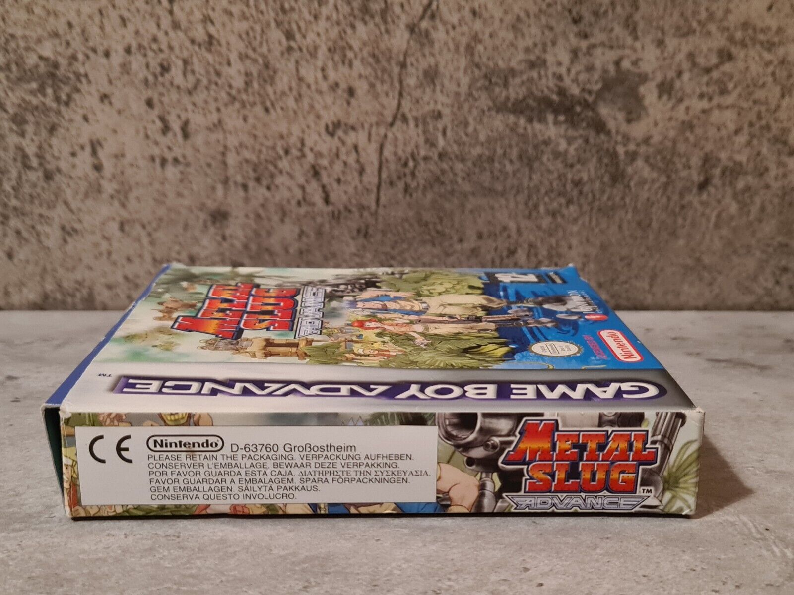 Nintendo Game Boy Advance Metal Slug Advance mit OVP und Anleitung UKV - T-Retro-Games 
