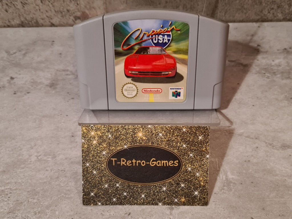 N64 Nintendo 64 Cruis'n USA Modul EUR - T-Retro-Games 