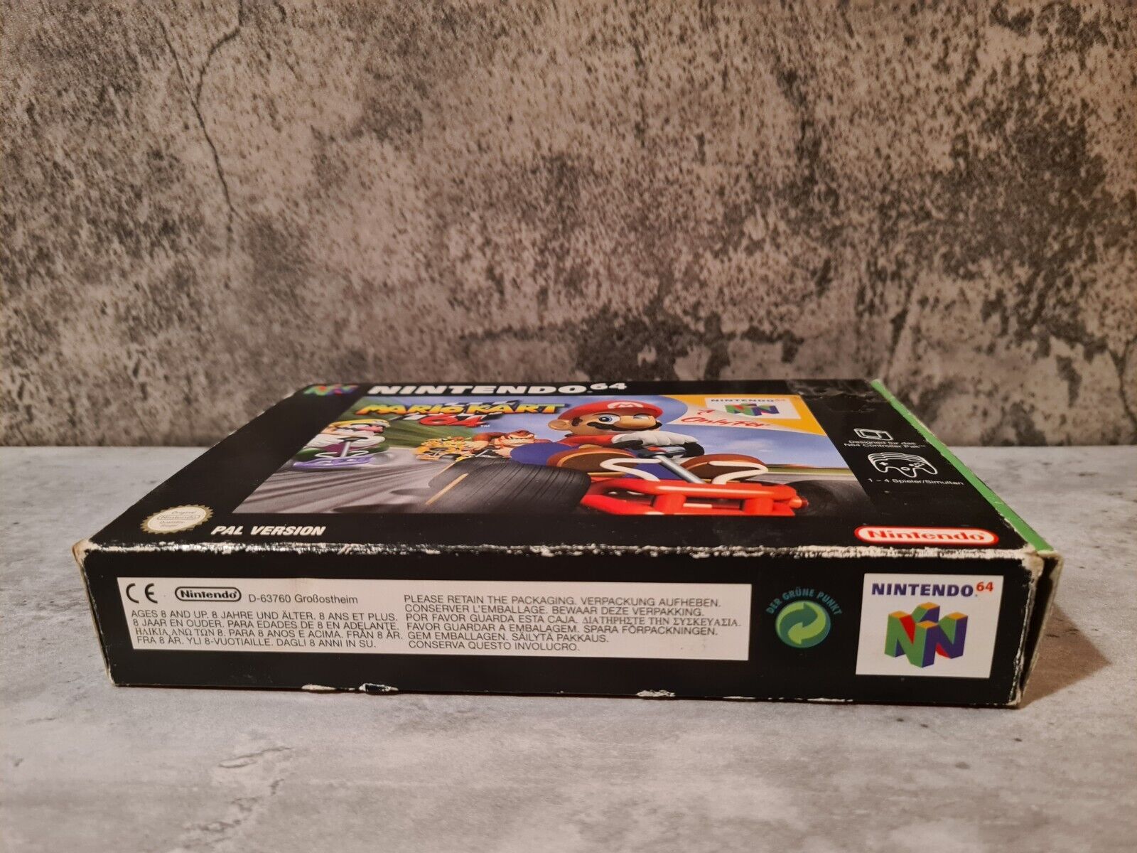 N64 Nintendo 64 Mario Kart 64 mit OVP und Anleitung NOE - T-Retro-Games 