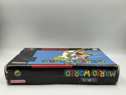 SNES Super Nintendo Super Mario World mit  OVP und Anleitung NOE