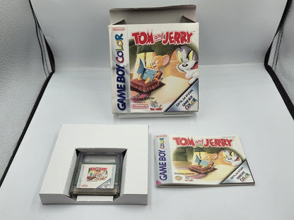 Nintendo Game Boy Color Tom and Jerry mit OVP und Anleitung  EUR