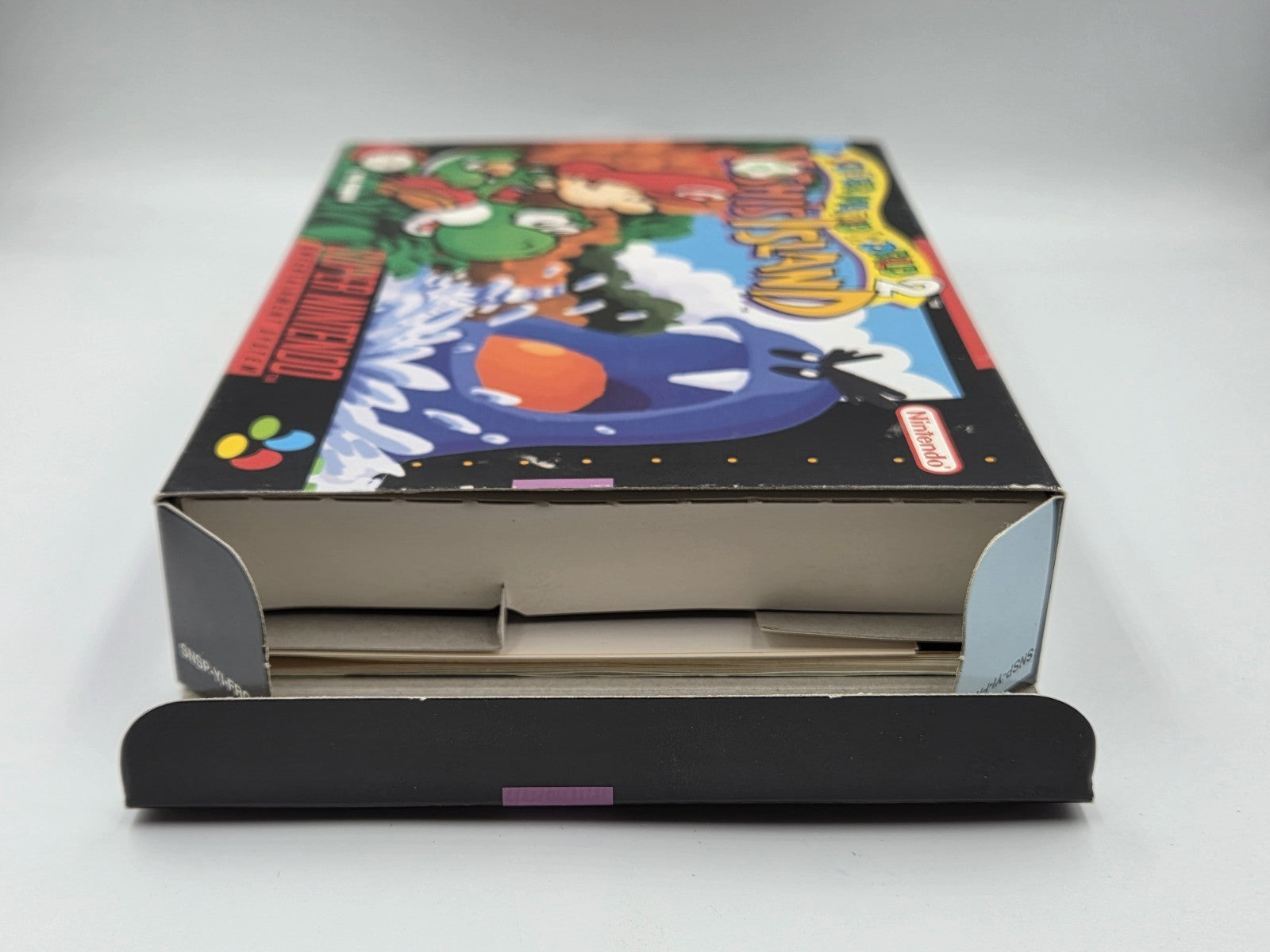 SNES Super Nintendo Super Mario World 2: Yoshi's Island mit OVP + Anleitung FRG