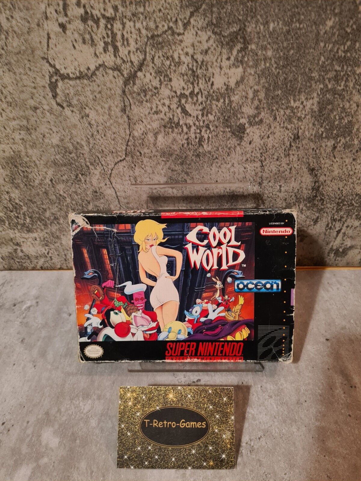 SNES Cool World mit OVP NTSC USA - T-Retro-Games 