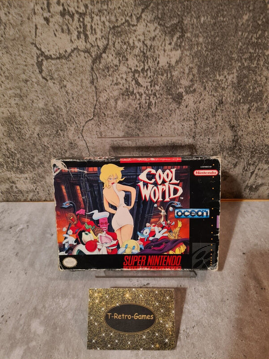 SNES Cool World mit OVP NTSC USA - T-Retro-Games 