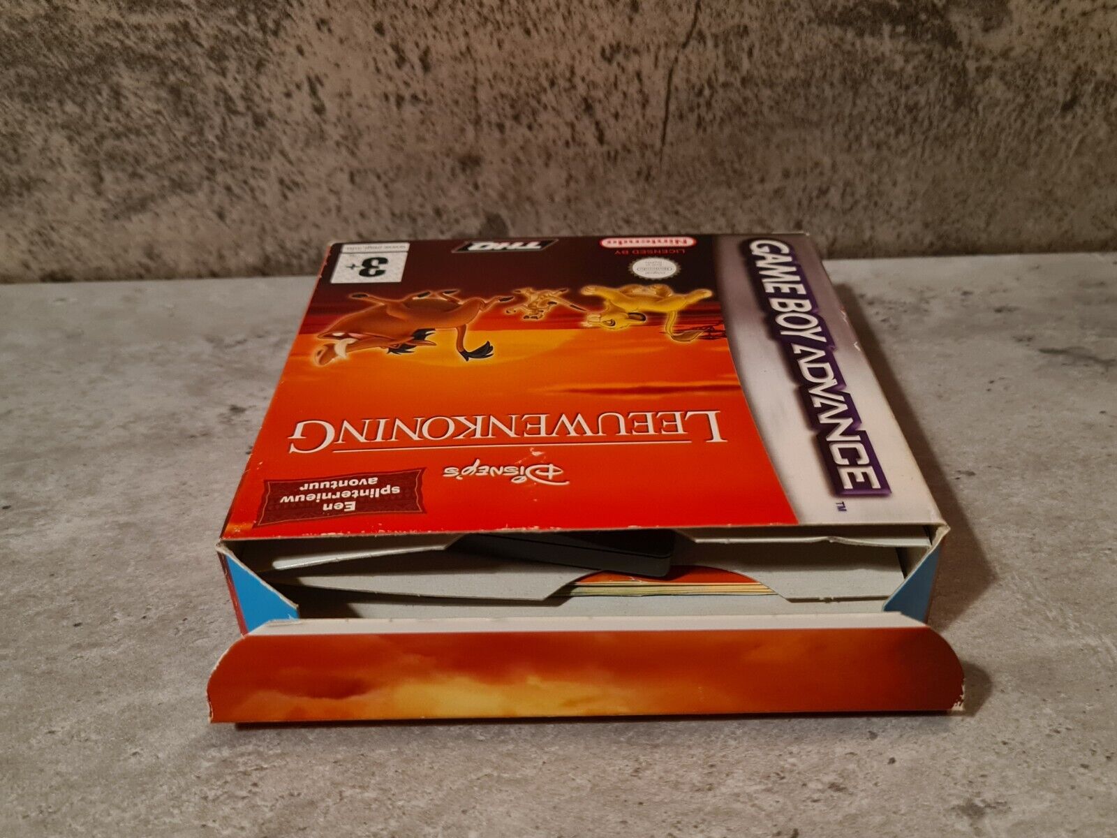 Gameboy Advance Disney's Leeuwenkoning mit OVP und Anleitung HOL - T-Retro-Games 