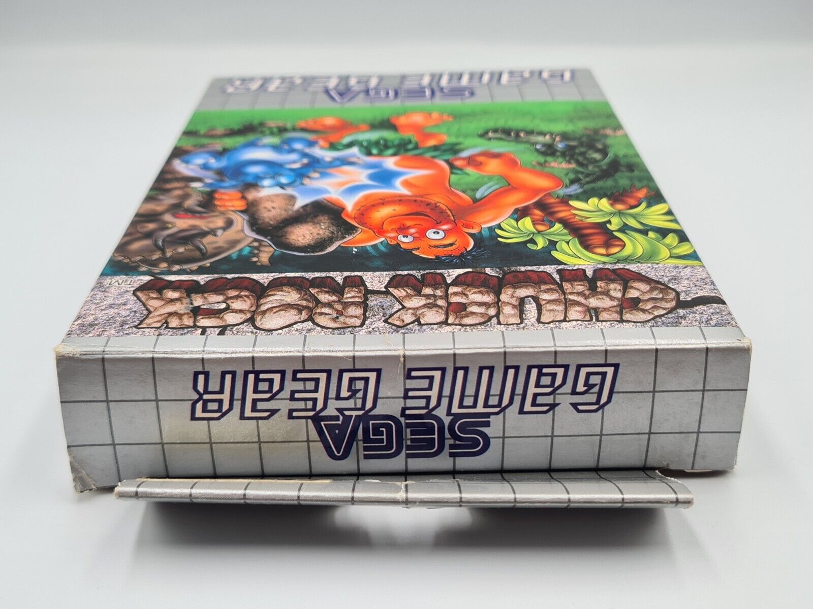 Sega Game Gear Chuck Rock mit OVP und Anleitung Multi Language - T-Retro-Games 