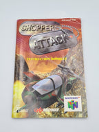 N64 Nintendo 64 Chopper Attack mit OVP und Anleitung EUR - T-Retro-Games 