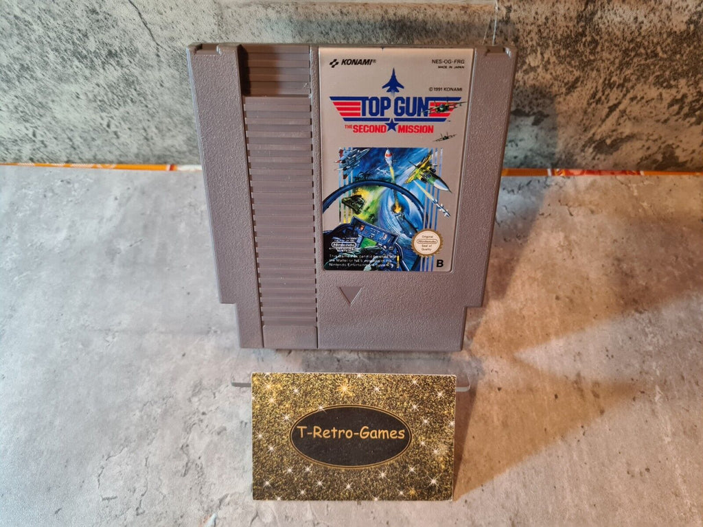 Nintendo NES Top Gun The Second Mission Modul FRG - T-Retro-Games 
