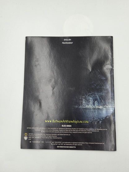 PS3 Playstation 3 Spiel Batman Arkham Asylum mit OVP + Anleitung Englisch