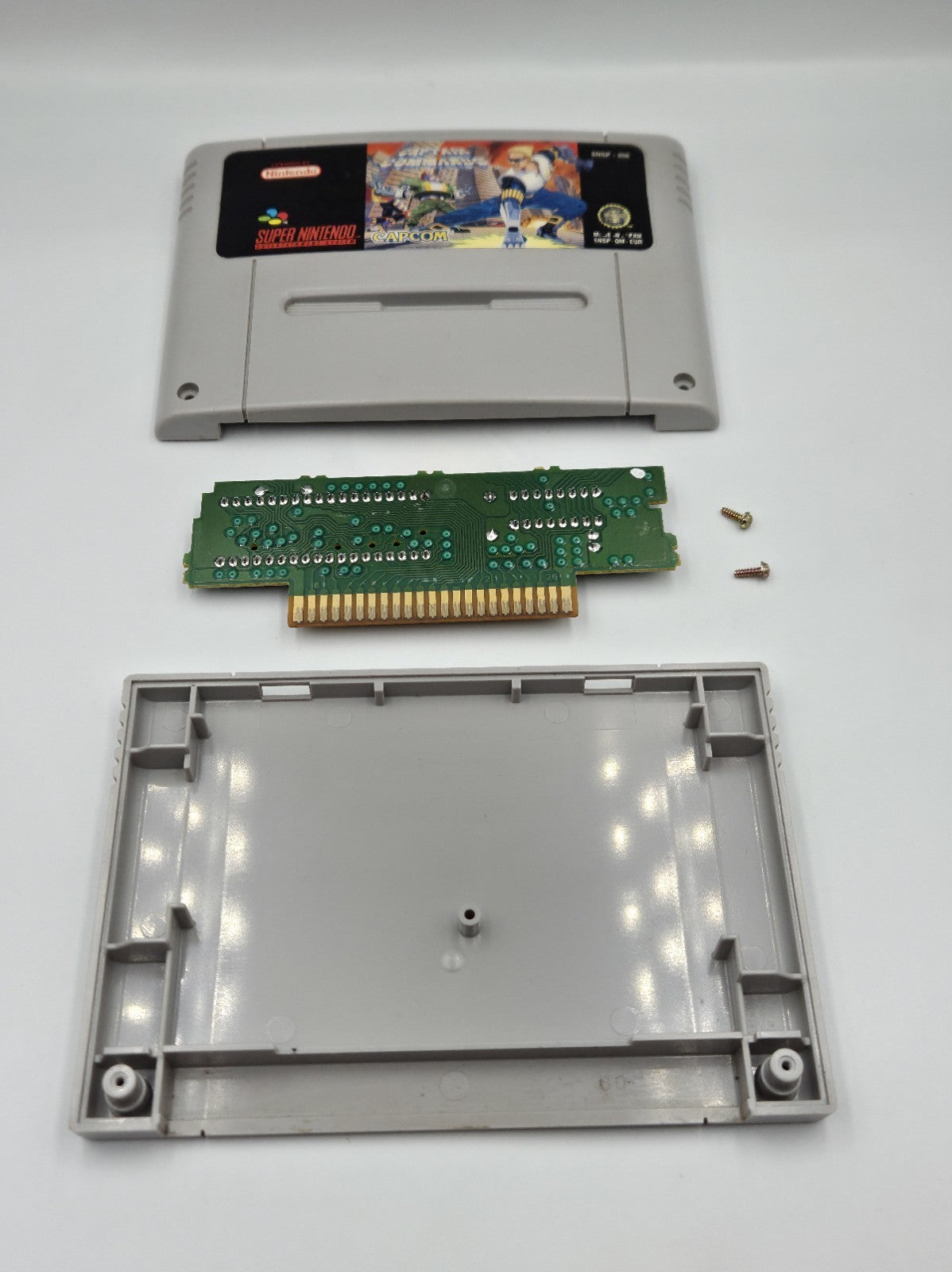 SNES Super Nintendo Spiel Captain Commando EUR Modul