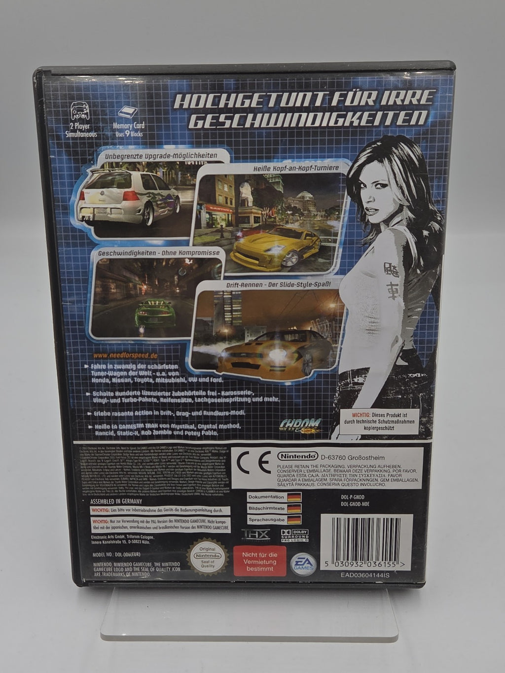 Nintendo GameCube Spiel Need For Speed Underground mit OVP und Anleitung NOE