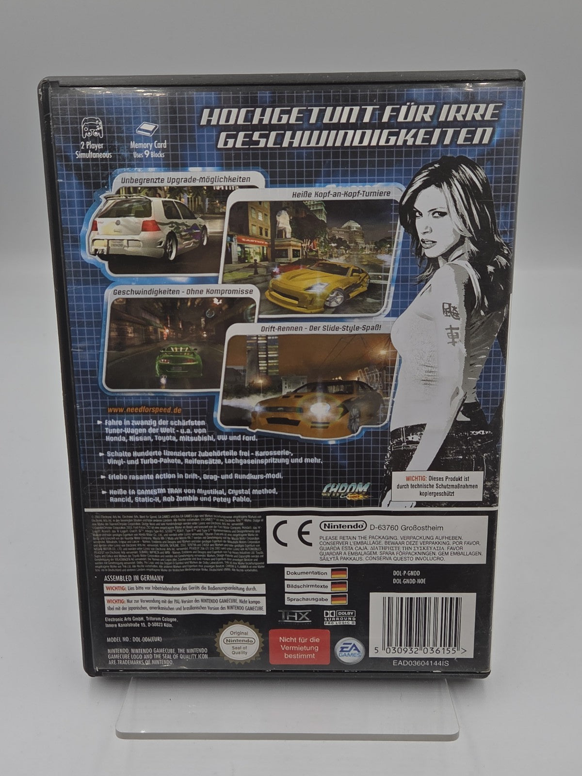 Nintendo GameCube Spiel Need For Speed Underground mit OVP und Anleitung NOE
