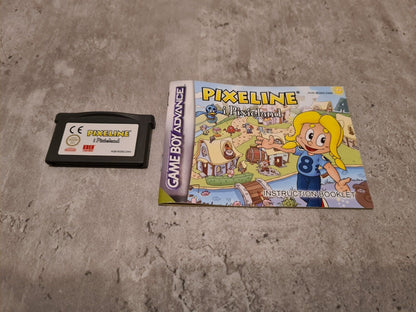Nintendo Gameboy Advance Pixeline I Pixieland mit OVP und Anleitung DAN - T-Retro-Games 