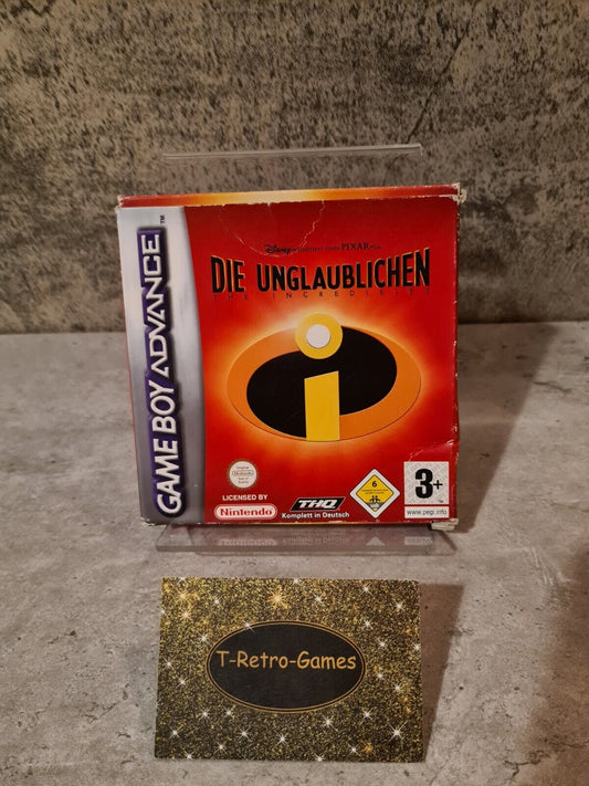 Nintendo Gameboy Advance Disney Die Unglaublichen mit OVP und Anleitung NOE - T-Retro-Games 