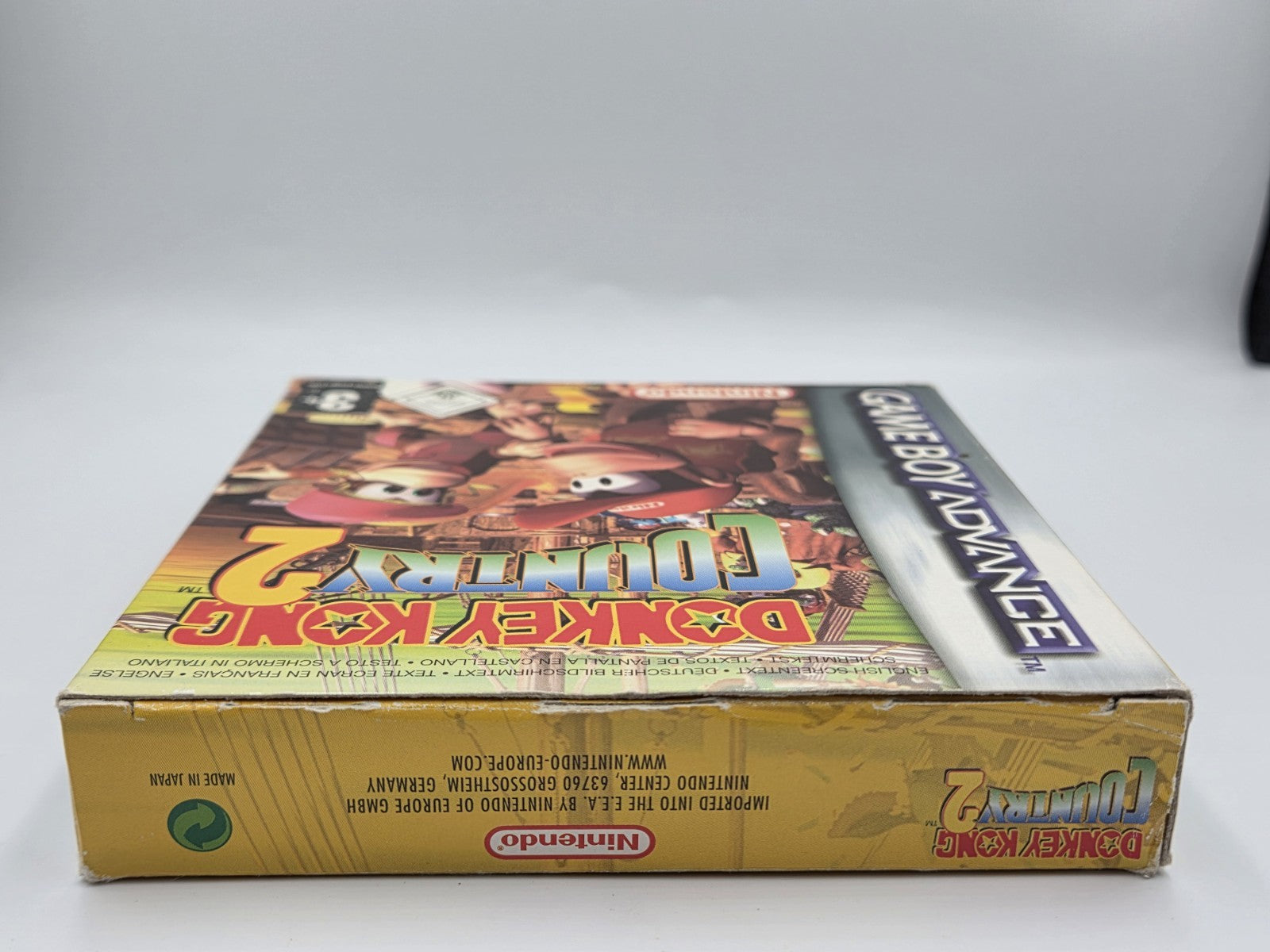 Nintendo Game Boy Advance Donkey Kong Country 2 mit OVP und Anleitung EUR