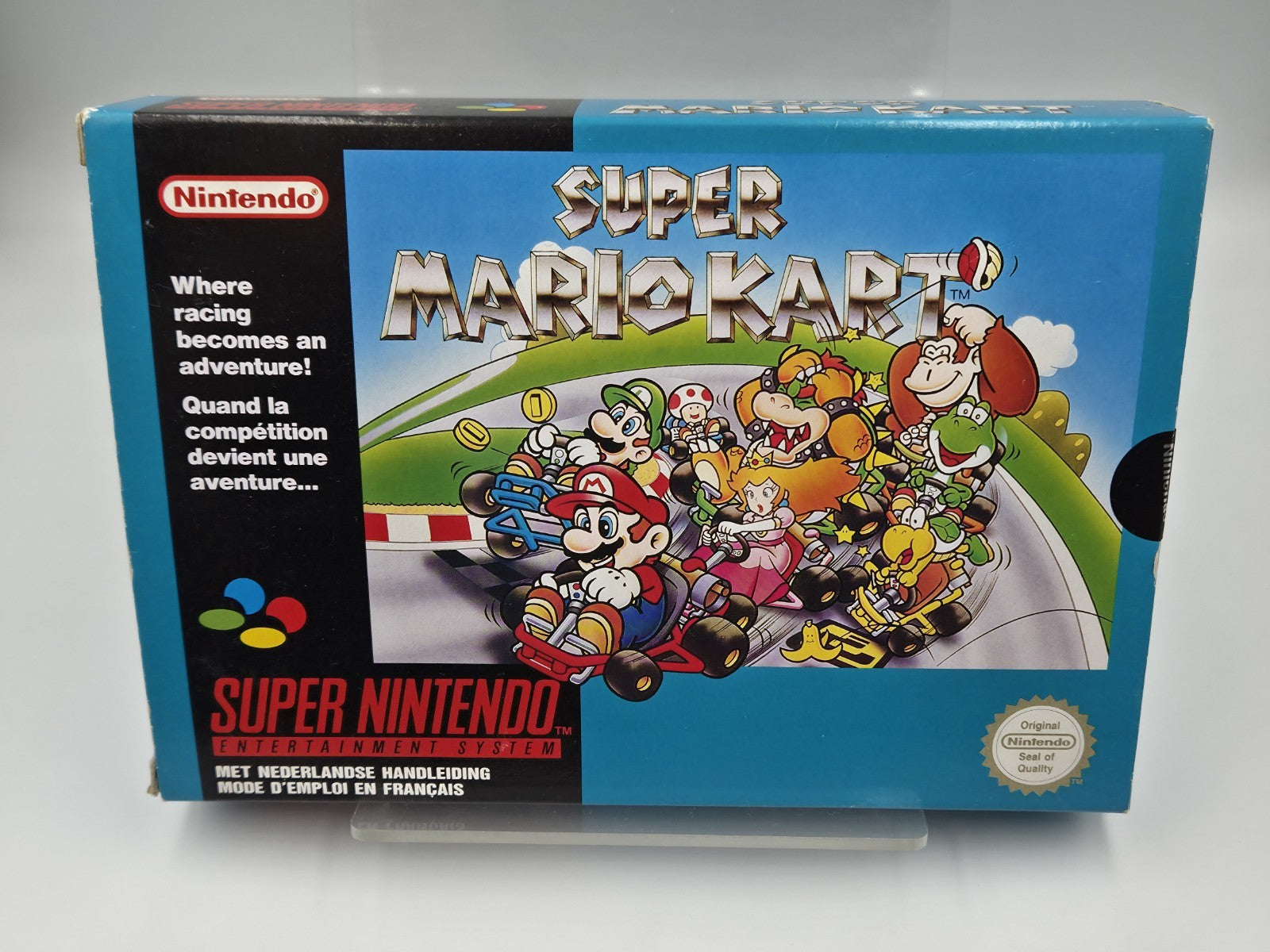 SNES Super Nintendo Super Mario Kart  mit OVP und Anleitung FAH