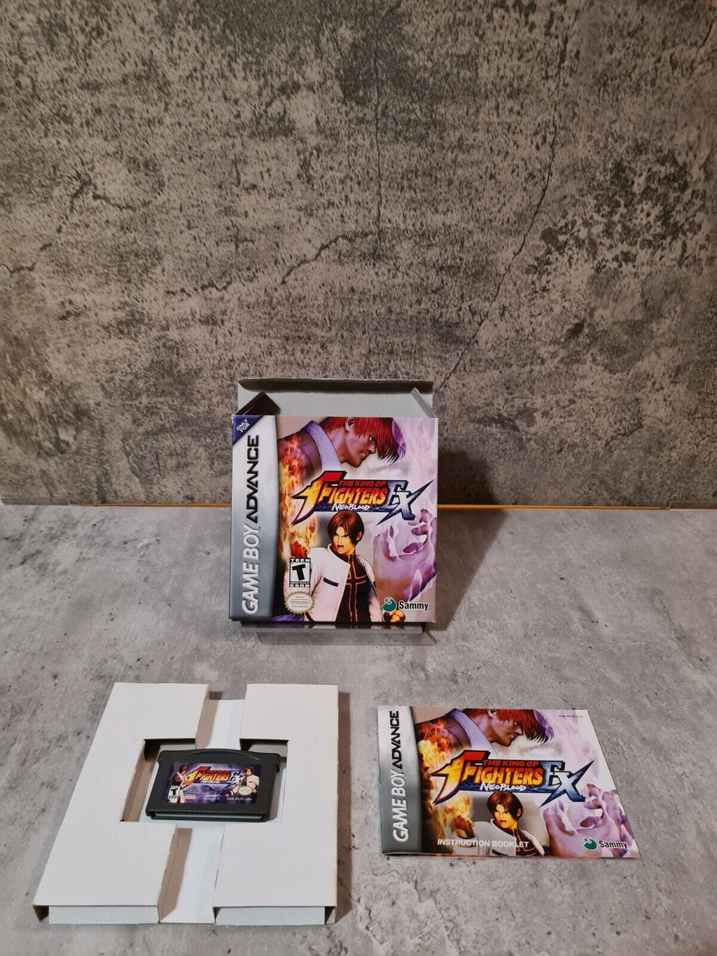 Gameboy Advance The King of Fighters Ex Neo Blood mit OVP und Anleitung USA - T-Retro-Games 