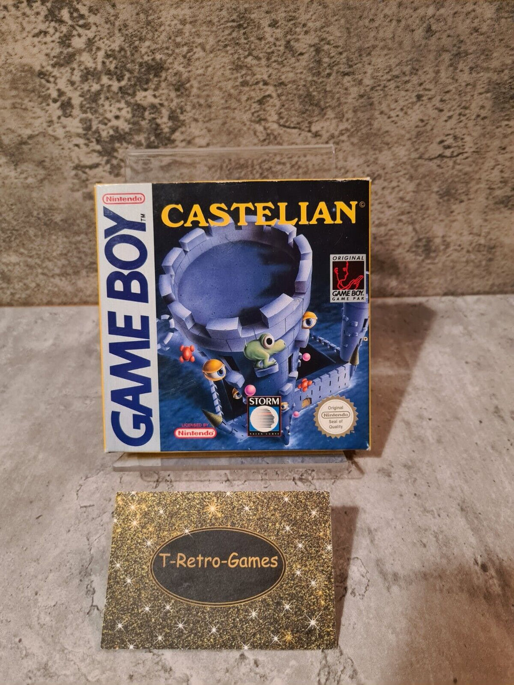Nintendo Game Boy Classic Castelian mit OVP und Anleitung FRG - T-Retro-Games 