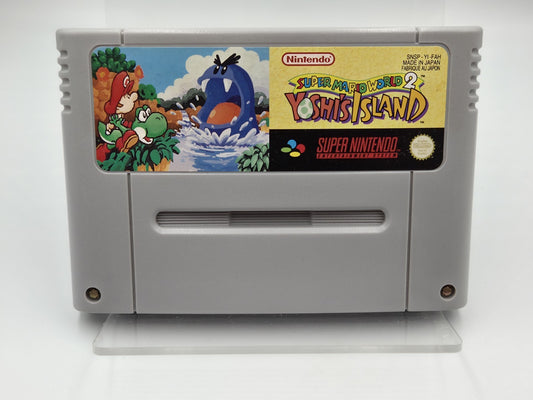 SNES Super Nintendo Super Mario World 2 Yoshi's Island Modul FAH