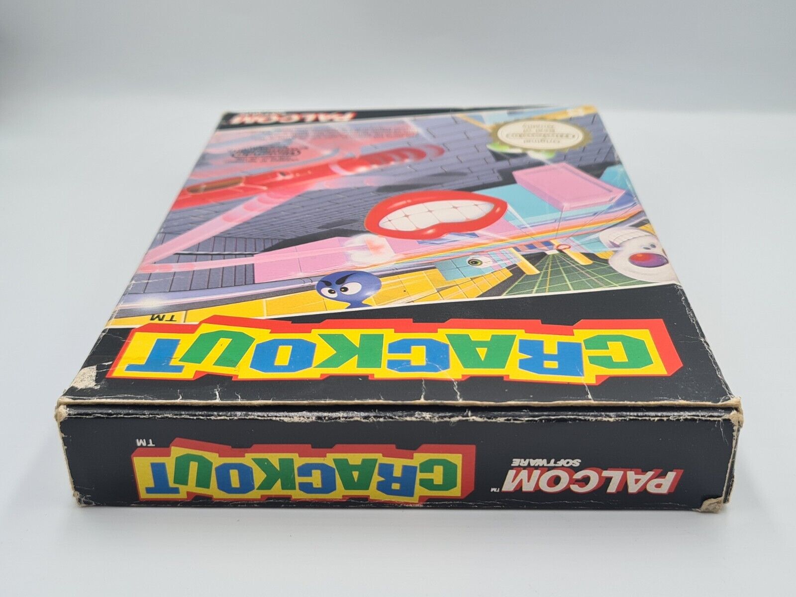 NES CrackOut mit OVP und Anleitung FRA - T-Retro-Games 