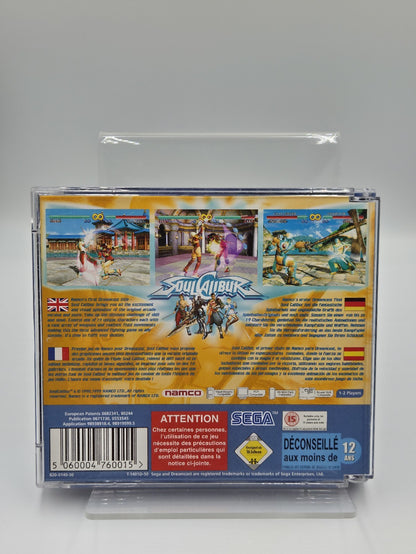 Sega Dreamcast Soul Calibur mit OVP und Anleitung Multilingual 