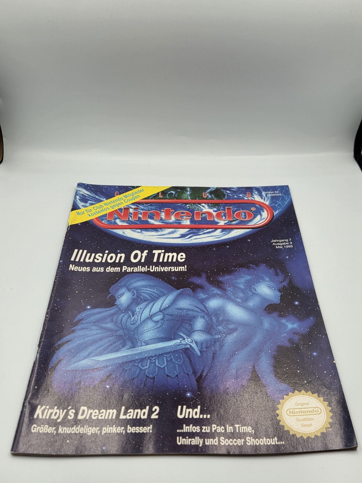 Club Nintendo Jahrgang 7 Ausgabe 3 Mai 1995 Illusion of Time