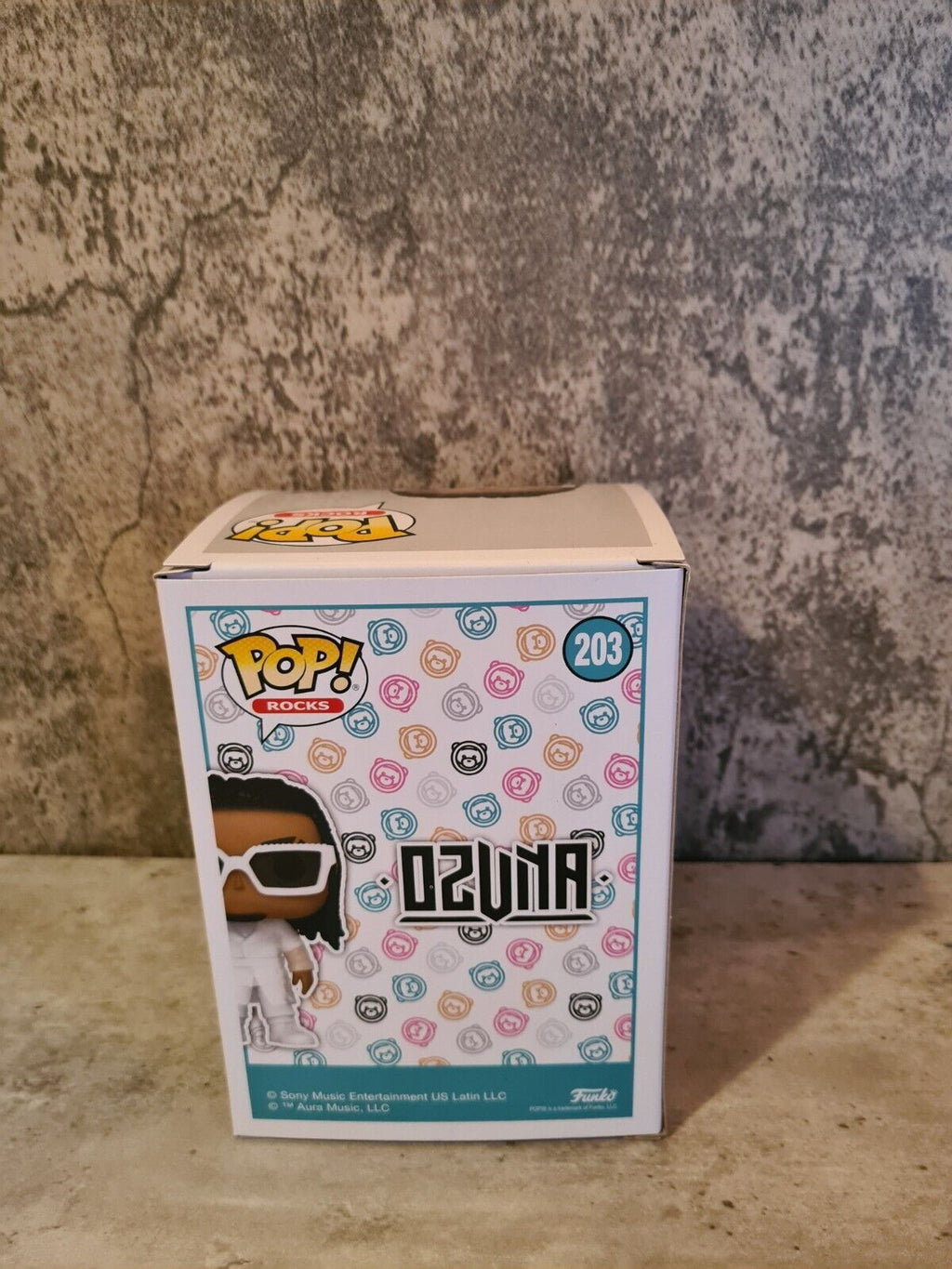 Funko Pop Rocks 203 Ozuna Neu New Unused - T-Retro-Games 