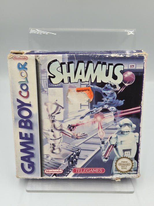 Nintendo Game Boy Color Shamus mit OVP und Anleitung EUR