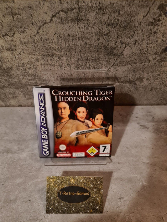 Nintendo Gameboy Advance Crouching Tiger Hidden Dragon mit OVP und Anleitung EUR - T-Retro-Games 