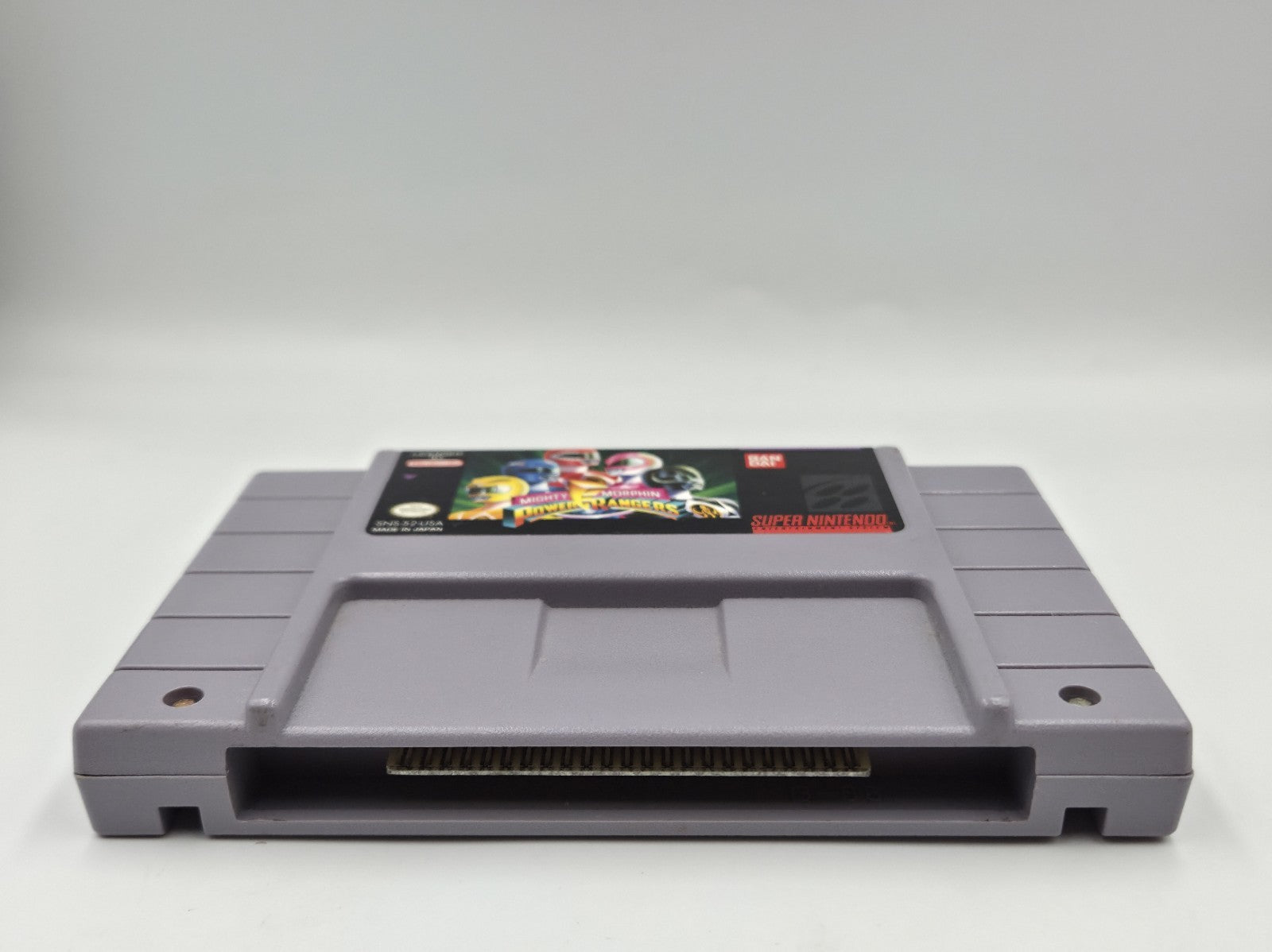 SNES Super Nintendo Mighty Morphin Power Rangers NTSC USA Modul