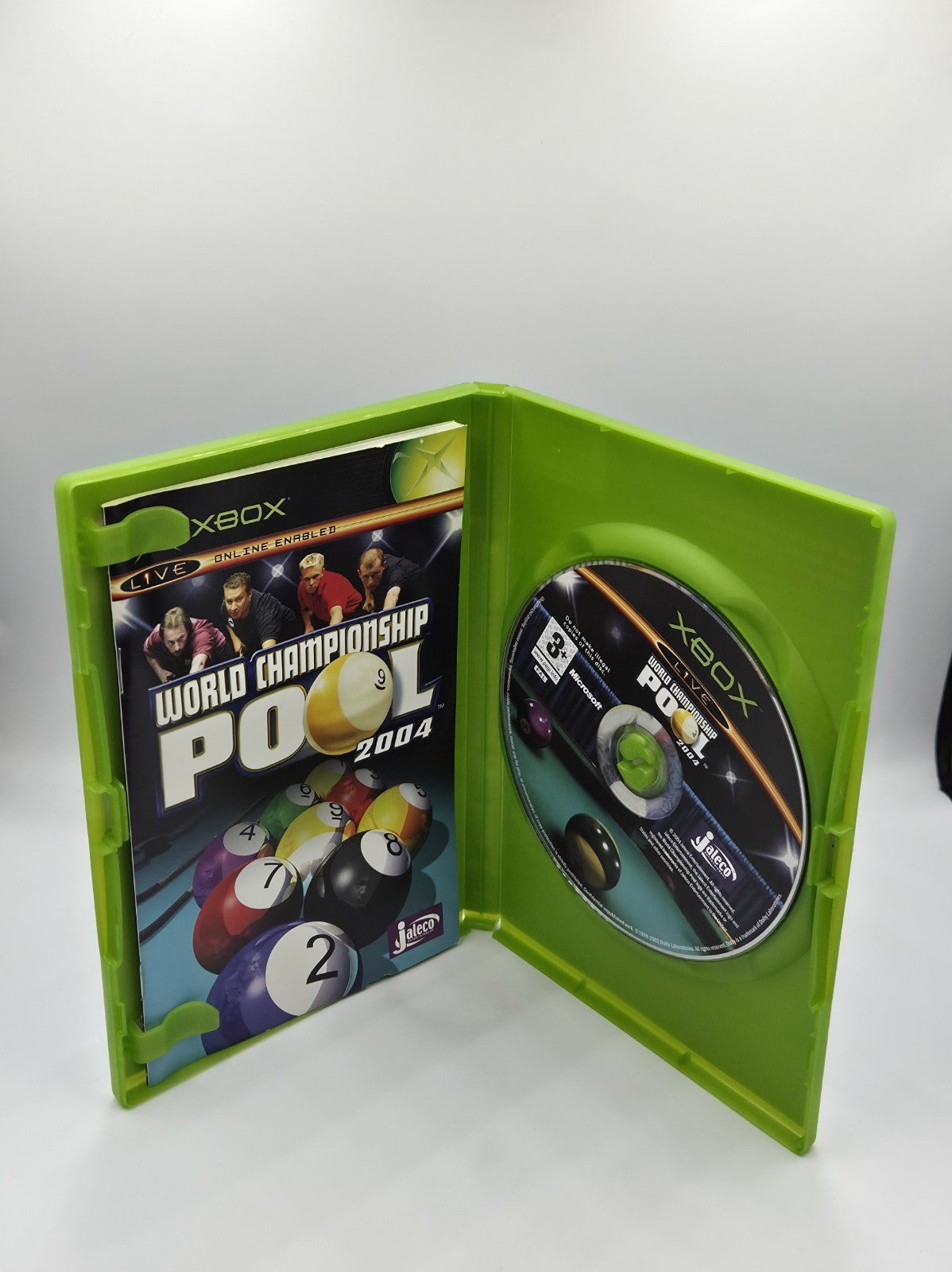 XBOX Spiel World Championship Pool 2004 mit OVP und Anleitung 