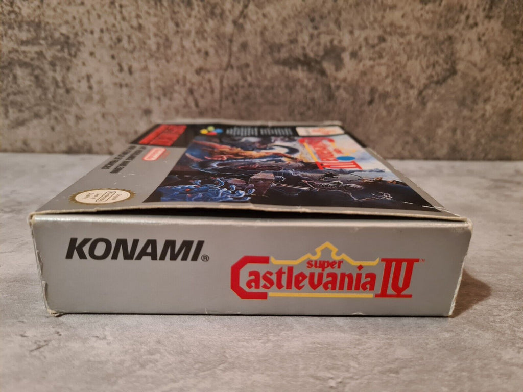 SNES Super Nintendo Super Castlevania IV mit OVP und Anleitung FAH - T-Retro-Games 