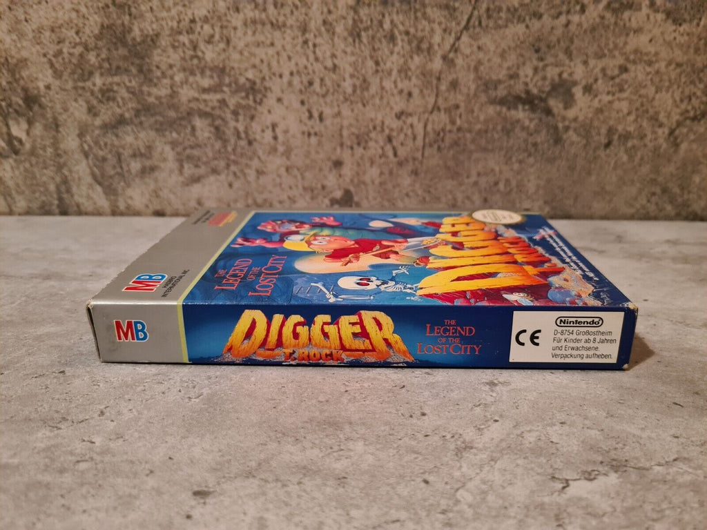 NES Digger T. Rock The Legend of The Lost City mit OVP und Anleitung NOE - T-Retro-Games 