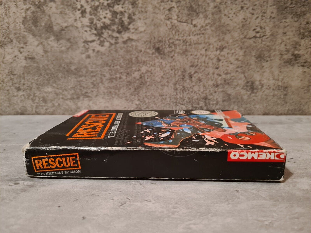 NES Rescue The Embassy Mission mit OVP und Anleitung SCN - T-Retro-Games 