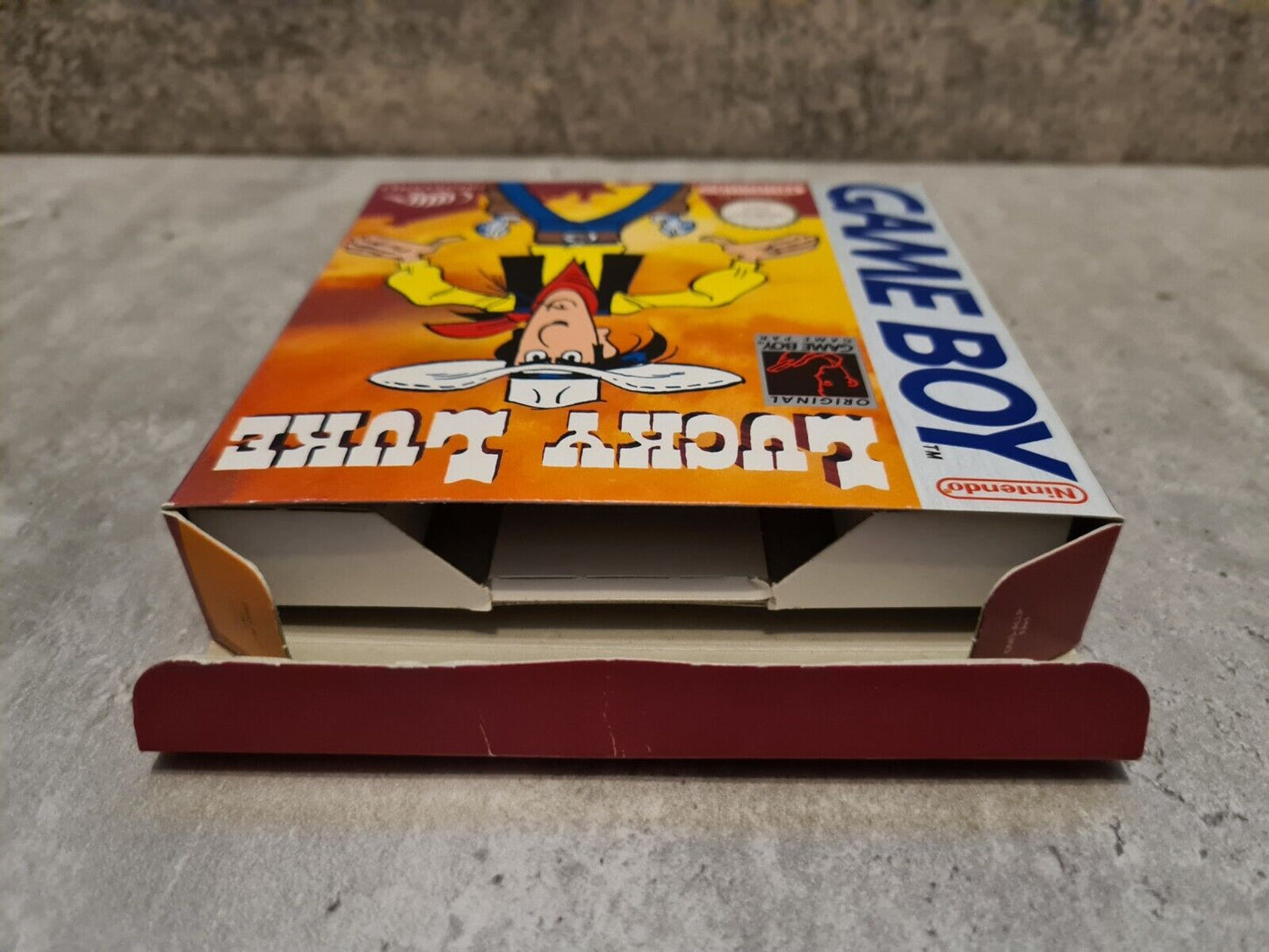 Nintendo Game Boy Classic Lucky Luke mit OVP und Anleitung + Poster FAH - T-Retro-Games 
