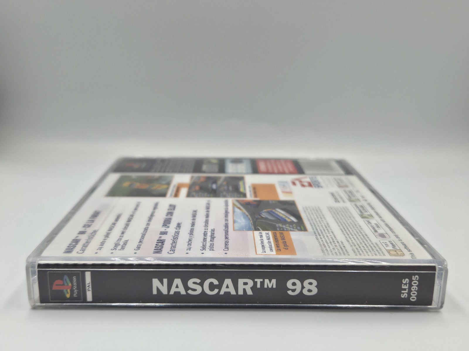 PS1 Playstation 1 Spiel Nascar 98 mit OVP und Anleitung Multilingual