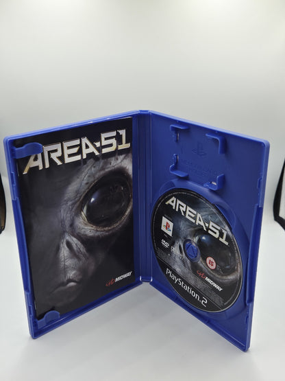 PS2 Playstation 2 Area 51 mit OVP und Anleitung Deutsch 