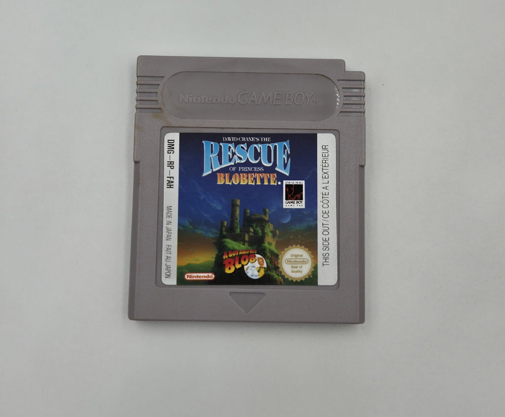 Game Boy Classic Spiel Rescue of Princess Blobette mit OVP und Anleitung FAH