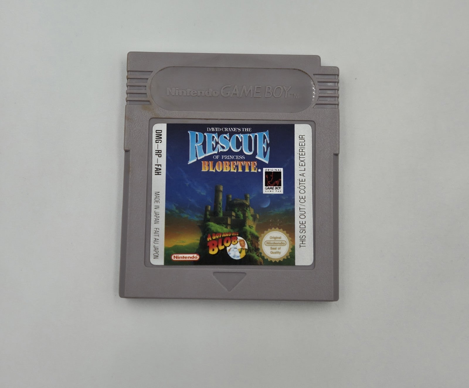 Game Boy Classic Spiel Rescue of Princess Blobette mit OVP und Anleitung FAH