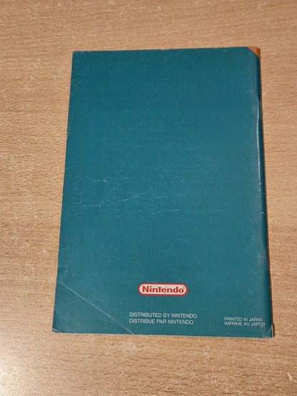 SNES Super Nintendo Soccer Shootout Instruction Booklet FAH