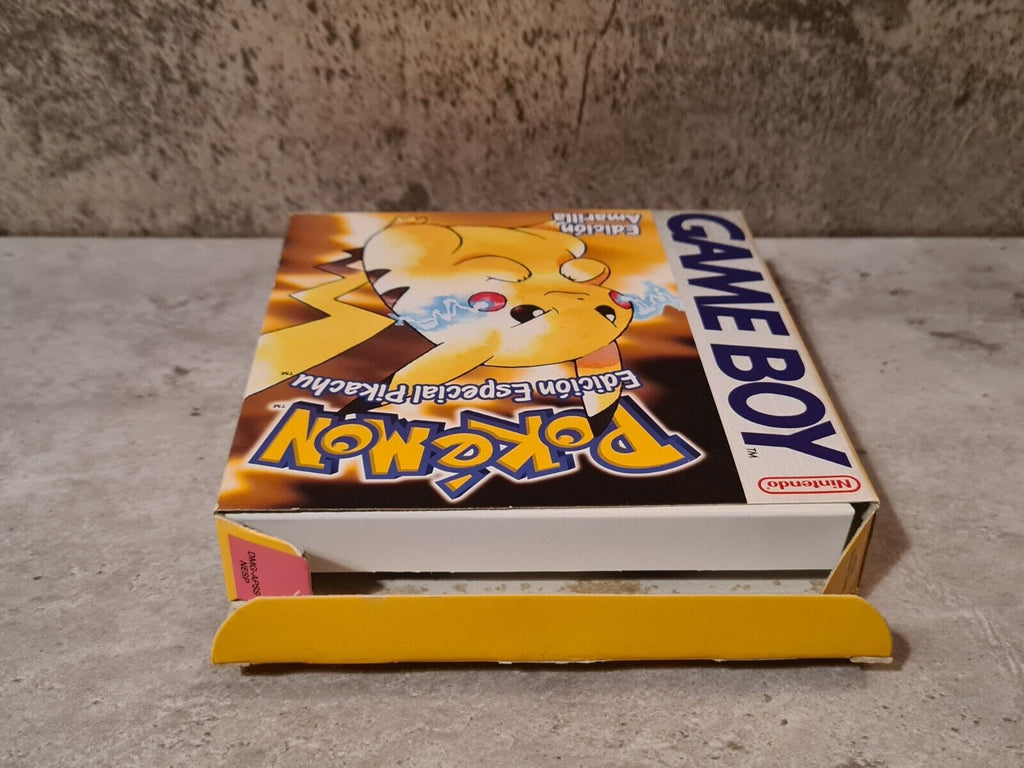 Game Boy Pokemon Ediciòn Especial Pikachu mit OVP und Anleitung ESP - T-Retro-Games 