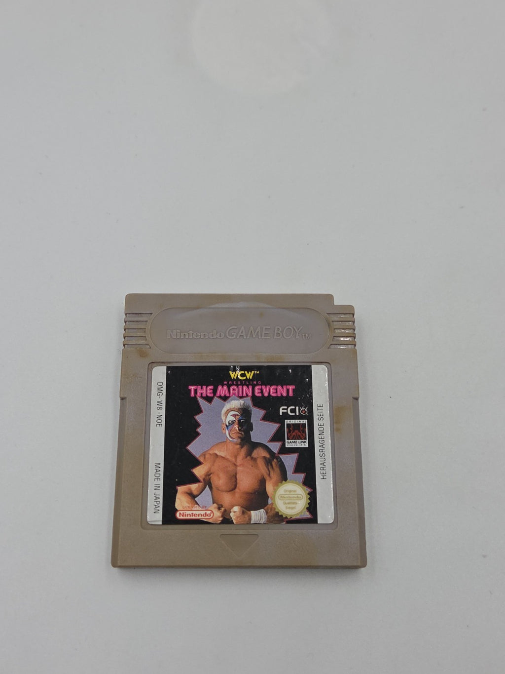 Nintendo Game Boy Classic Spiel WCW Wrestling The Main Event Modul NOE