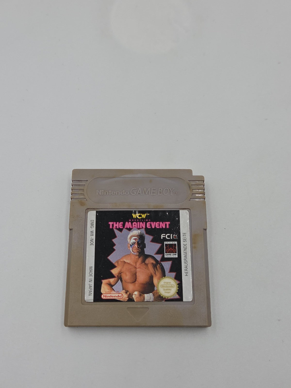 Nintendo Game Boy Classic Spiel WCW Wrestling The Main Event Modul NOE