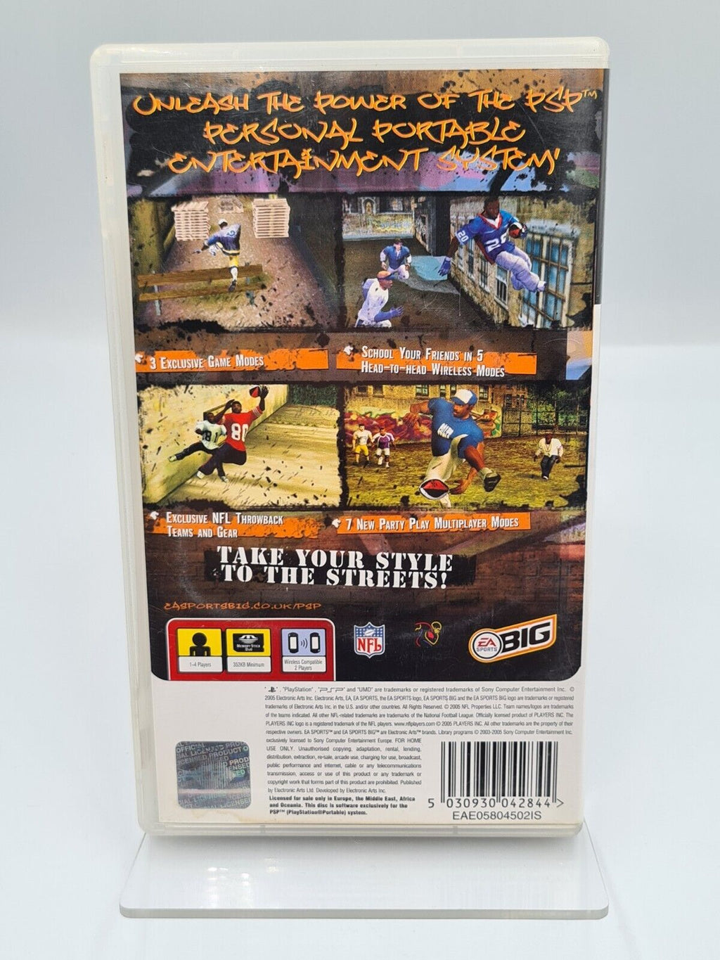 Sony PSP Spiel NFL Street 2 Unleashed mit OVP und Anleitung Englisch - T-Retro-Games 