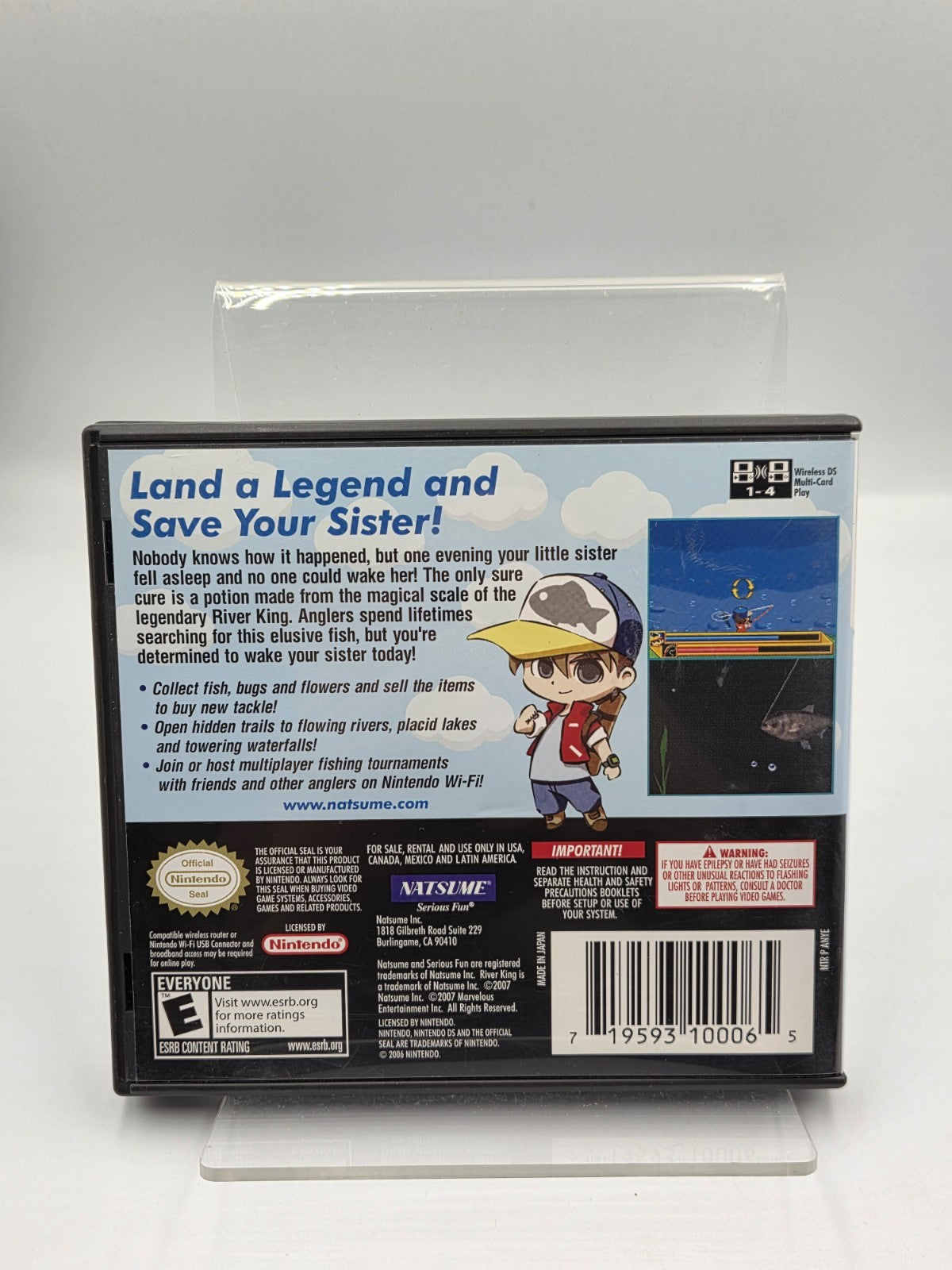 Nintendo DS Spiel River King Mystic Valley mit OVP und Anleitung USA