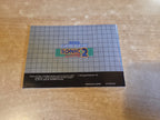Sega Game Gear Sonic The Hedgehog 2 Spielanleitung Instruction Booklet 