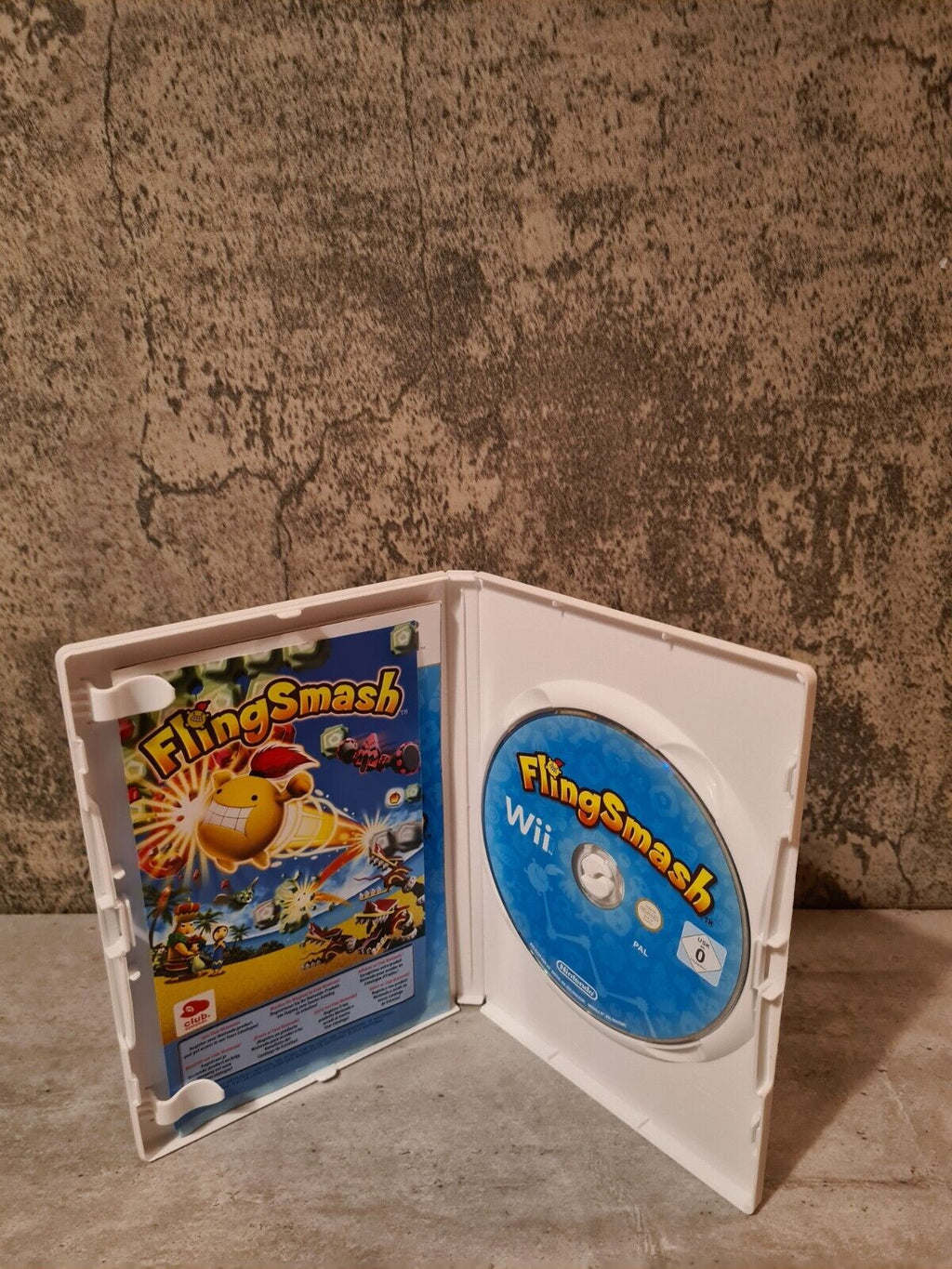 Nintendo Wii Spiel FlingSmash mit OVP und Anleitung EUR - T-Retro-Games 
