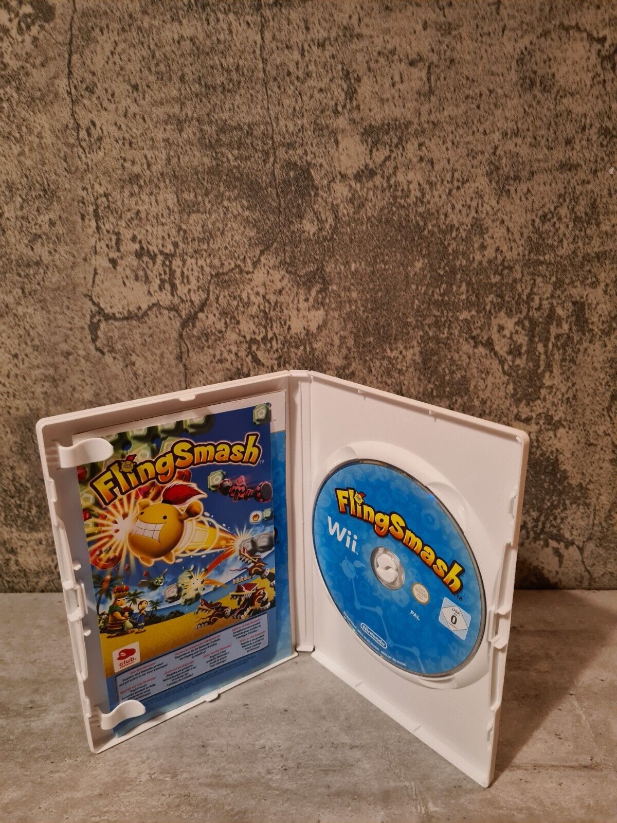 Nintendo Wii Spiel FlingSmash mit OVP und Anleitung EUR - T-Retro-Games 